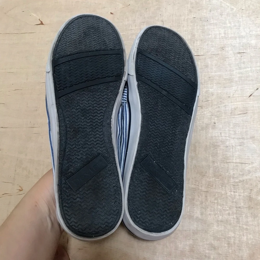 Dexter Canvas Boat Shoe Flats Size 9